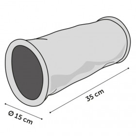Мек тунел за зайчета Flamingo TUNNEL CLAVIO CYLINDER MULTICOLOUR 